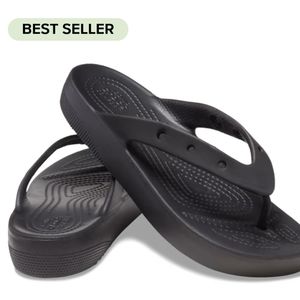 ECLIPSE SALE!!! Authentic Croc Platform Flip Flops